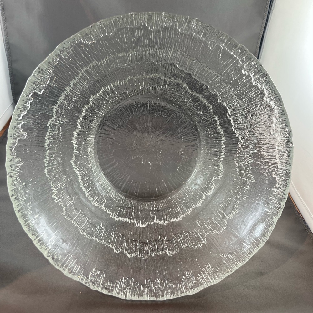 Iittala Tapio Wirkkala “Solaris” Large 9.5” Inch salad bowl.